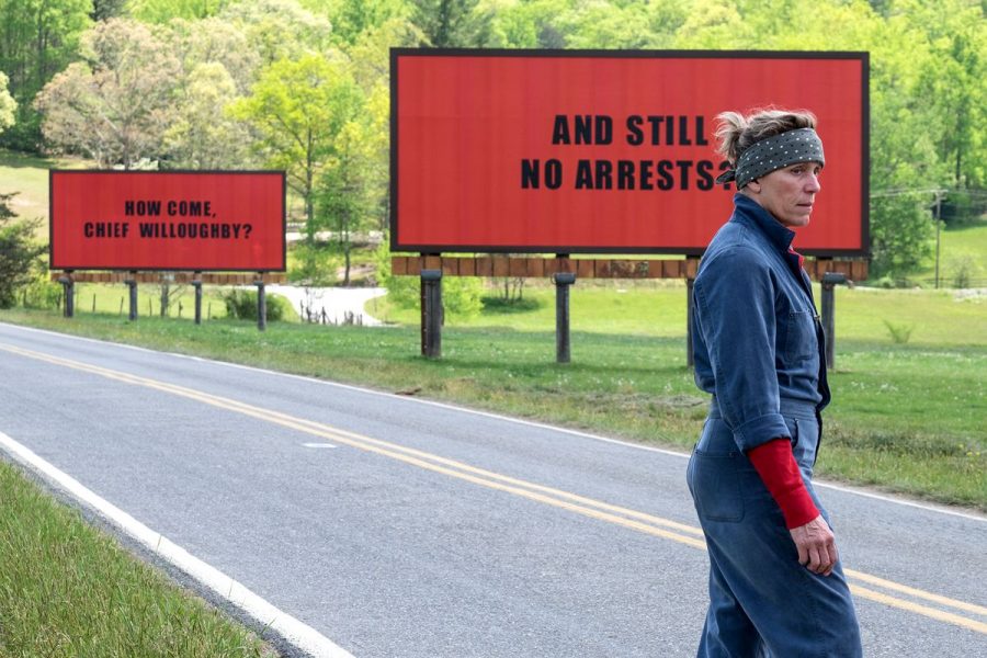 Frances McDormand in Three Billboards Outside Ebbing, Missouri. By Fox Searchlight Pictures