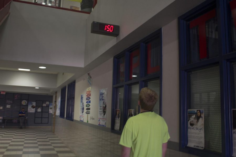 Until the bell system bugs are worked out-- hallway clocks are not reliable.