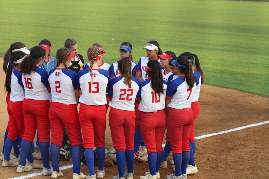 Varsity softball defeated Lehman Tuesday night 12-1... and  the Austin HS Maroons 2-1 on Friday the 5th (above).
They are tied for 1st place in District.