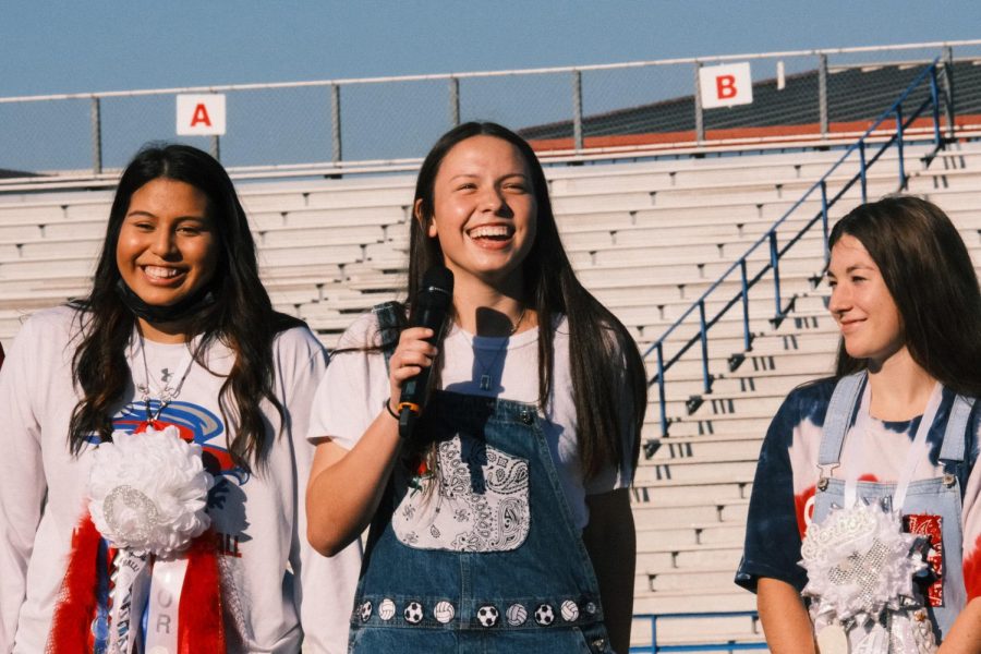 Homecoming pep rally