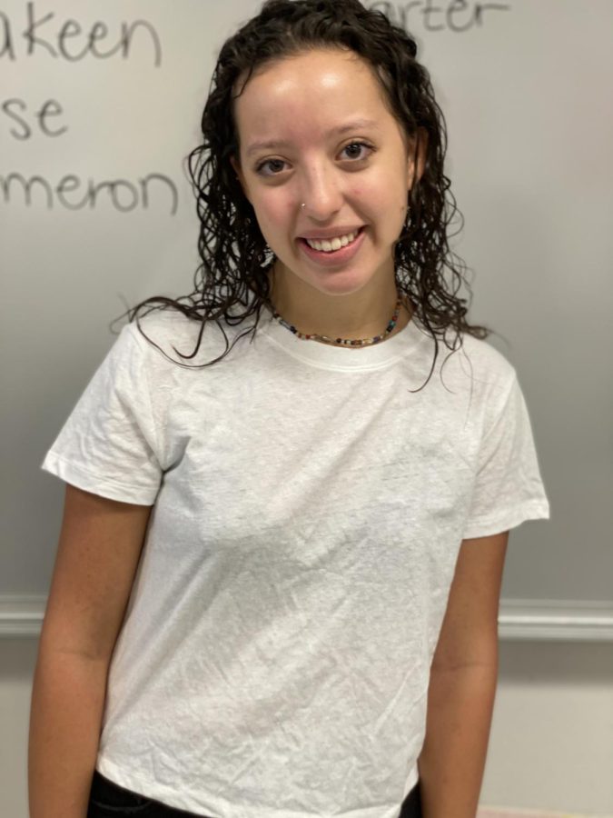 “My goal as NHS V.P this year is to make the NHS environment more lively and to get more volunteering hours together as a 
community” -Audre Knepp class of 2023