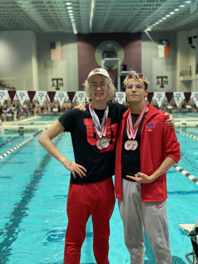 On Saturday, November 12, the Hays Swim team went to Aggieland. Anderson Brown, 12, and Joaquin Zapata, 12, were able to make finals.  Anderson Brown got 2nd in 100 fly, and 3rd in the 200 IM. Joaquin Zapata got 6th in the 100 fly, and 8th 200 IM. 