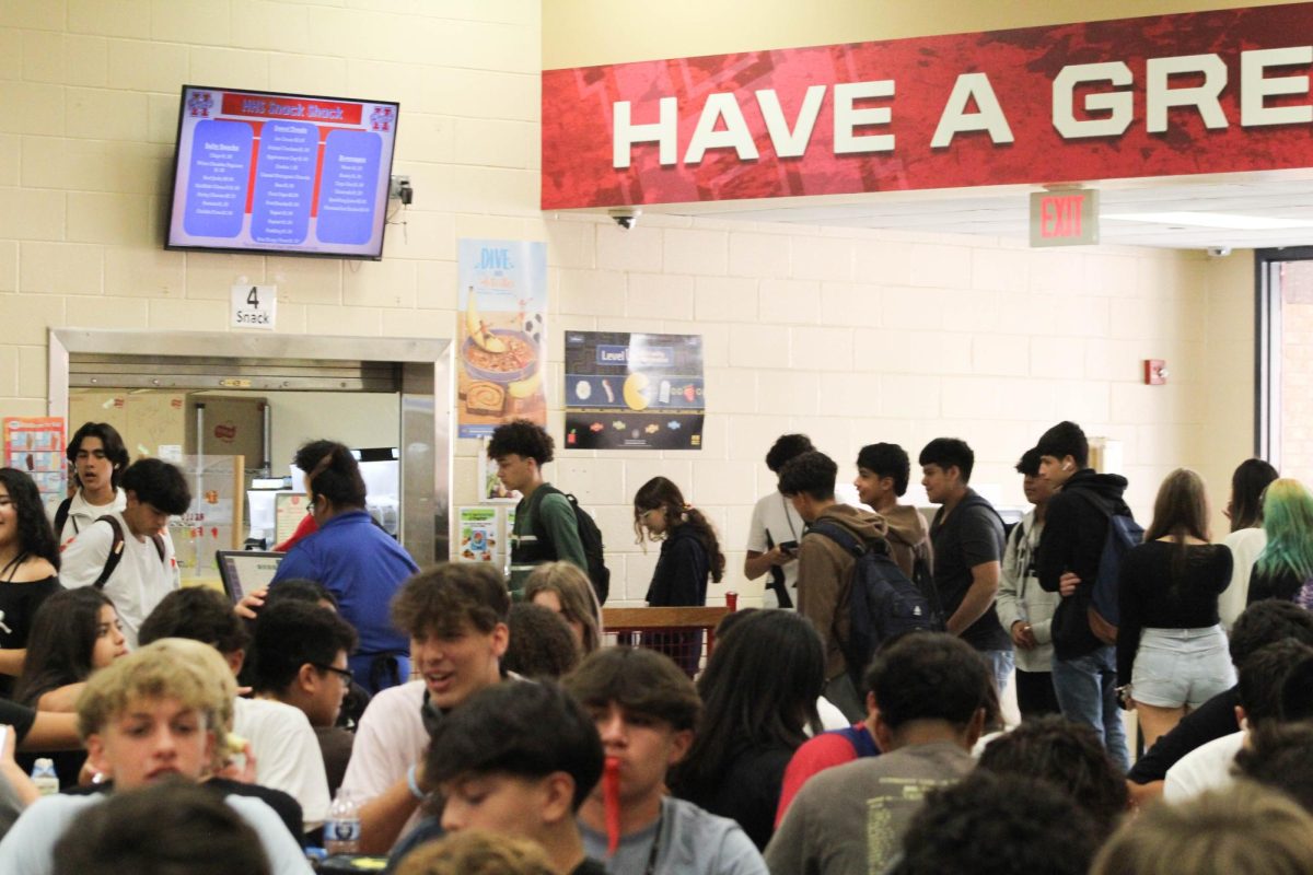 Overcrowded lunches have students asking for a third lunch.